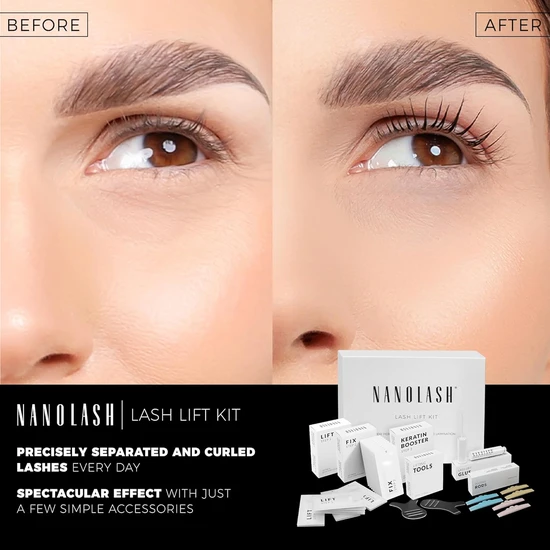 Nanolash Step 2 Fix Sachets Lash Lift & Lamination Neutralizer 10 x 5ml