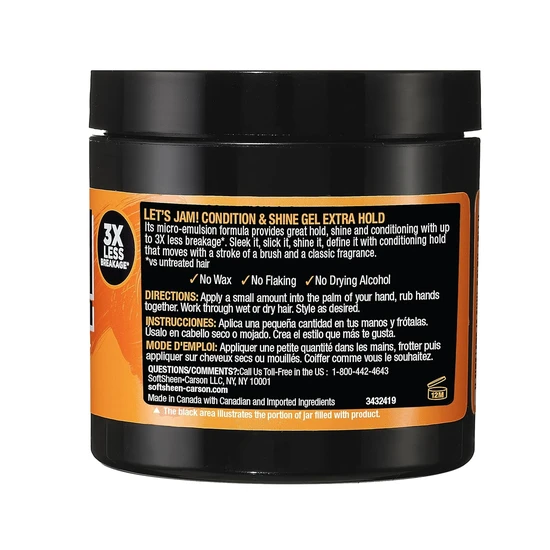 Let's Jam Shining & Conditioning Gel Extra Hold 125g