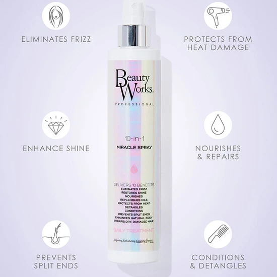 Beauty Works 10-In-1 Miracle Spray 250ml
