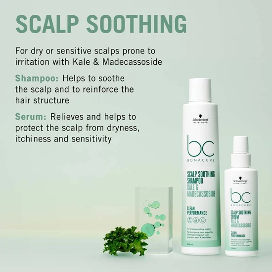 Schwarzkopf Bonacure Kale & Madecassoside Scalp Soothing Serum 100ml