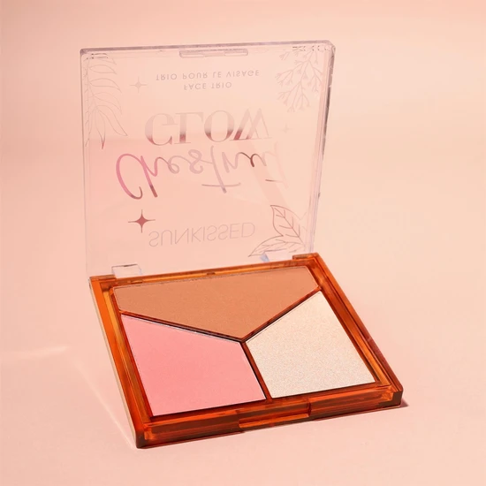 Sunkissed Chestnut Glow Face Trio 17.5g