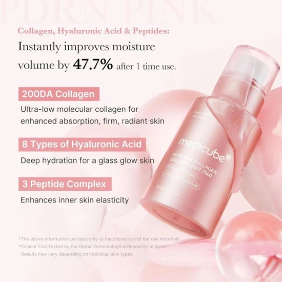 Medicube Pdrn Pink Exosome Shot Serum 7500 30ml