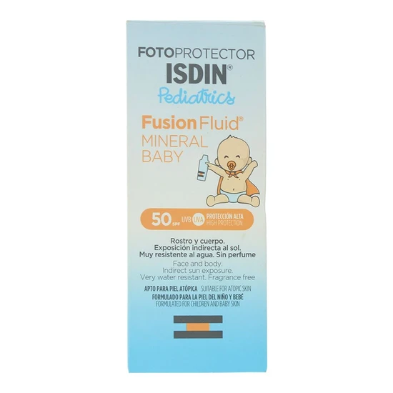 ISDIN Fotoprotector Pediatrics Fusion Fluid Mineral Baby SPF 50+ 50ml