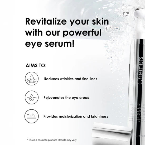skinChemists Wrinkle Killer Advanced Anti-Ageing Eye Treatment 15ml