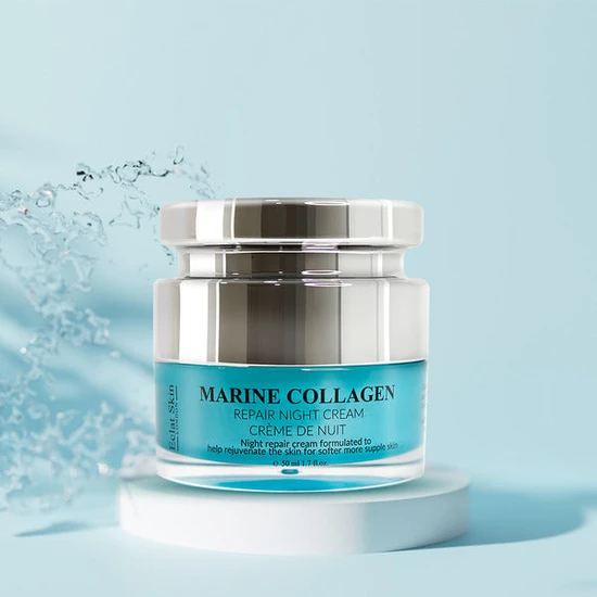 Erth Skin London Marine Glow + Vitamin C Concentrate Cream + Marine Collagen Night Cream 50ml + 50ml