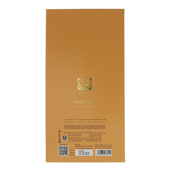 Surrati Honey Oud Eau De Parfum 140ml