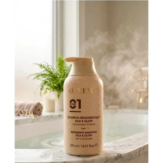 SunewMed+ Silk & Glow Repairing Shampoo 500ml