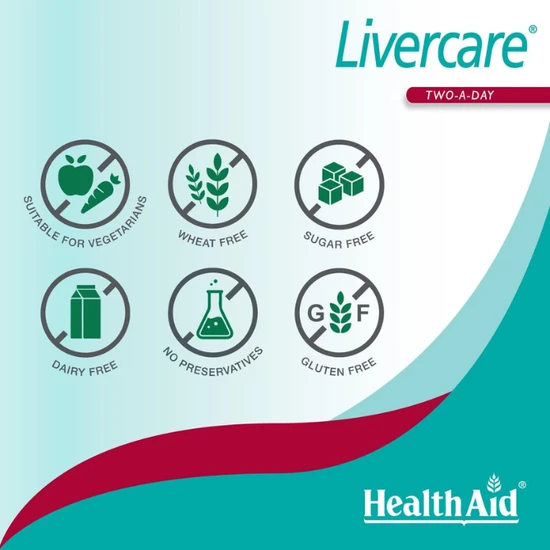 Health Aid LiverCare Tablets 60 Tablets