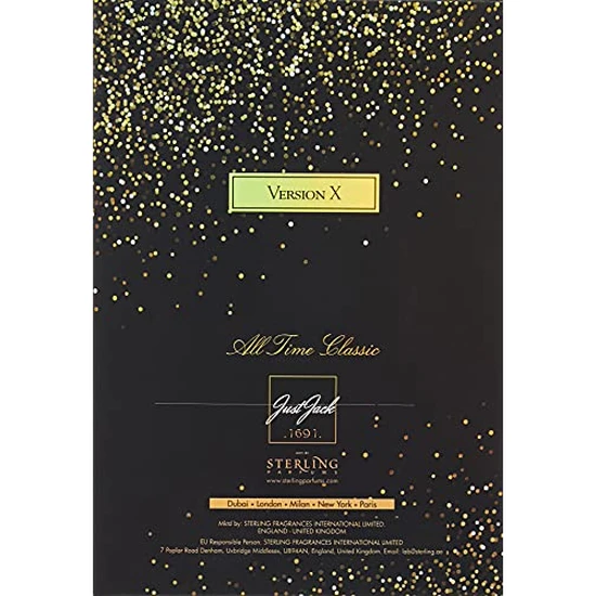 Just Jack X Version Eau De Toilette 100ml