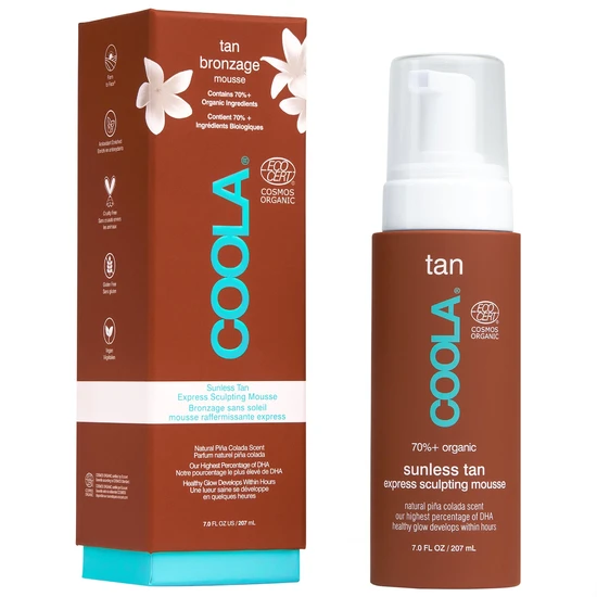 Coola Sunless Tan Express Sculpting Mousse 207ml