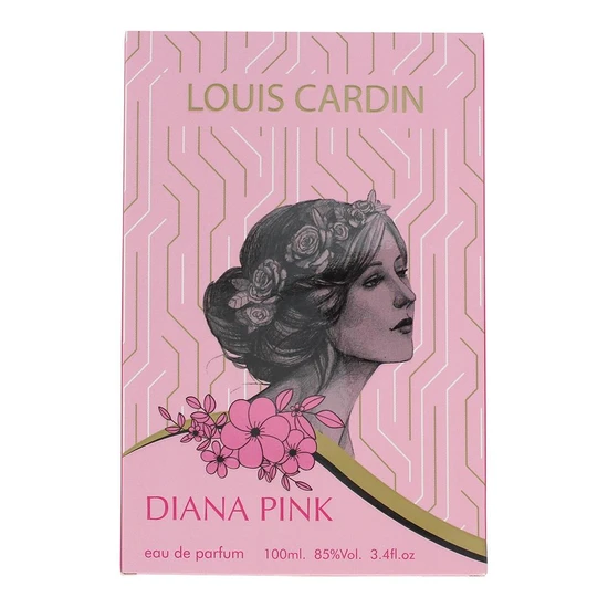 Louis Cardin Diana Pink Eau De Parfum 100ml