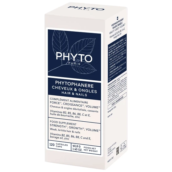 PHYTO PhytoPhanere Capsules For Hair & Nails 120 Capsules
