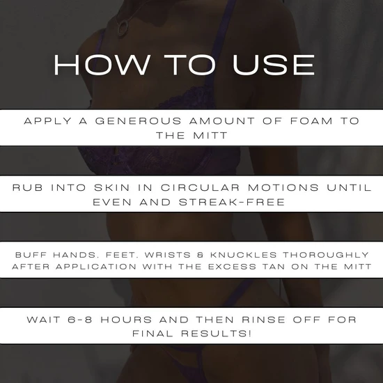 Rose & Caramel Velvety Dark Olive Tanning Mousse 200ml