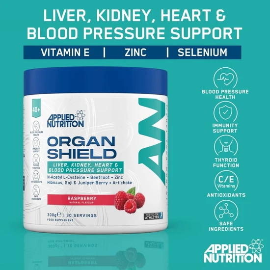 Applied Nutrition Agewell 40+ Organ Shield Peach 300g