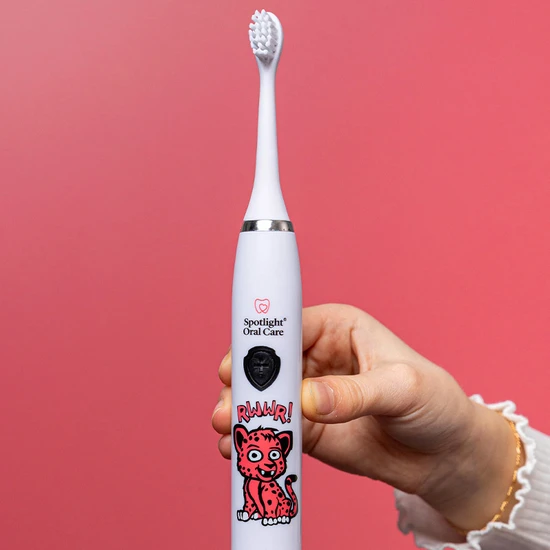 Spotlight Electric Toothbrush For Kids Cheetah