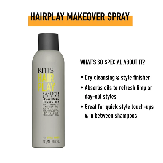 KMS HairPlay Makeover Spray 250ml