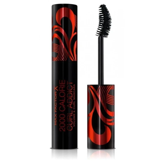 Max Factor 2000 Calorie Curl Addict Volumising & Curling Mascara Black