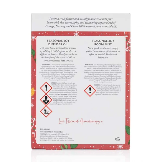 Tisserand Aromatherapy Seasonal Joy Duo Collection