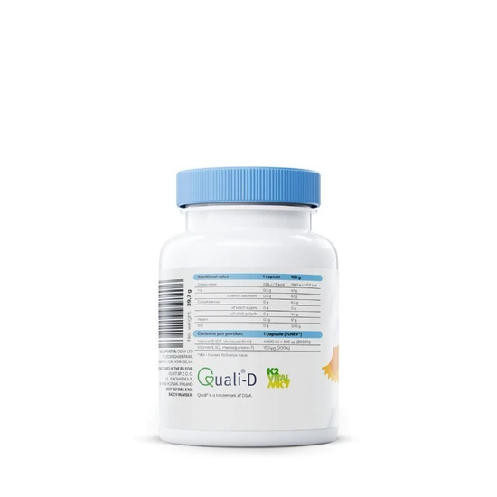 Osavi Vitamin D3 + K2 4000IU + 150mcg 60 Softgels
