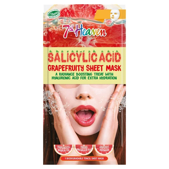 Montagne Jeunesse 7th Heaven Salicylic Acid Grapefruity Sheet Mask 1 Sheet Mask