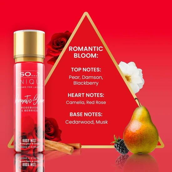 SO...? Unique Romantic Bloom Body Mist