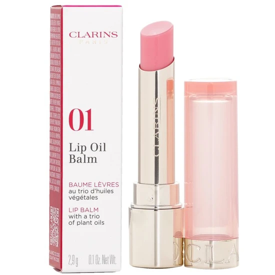 Clarins Lip Oil Balm 01 Pale Pink
