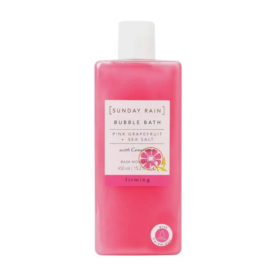 Sunday Rain Pink Grapefruit & Sea Salt Bubble Bath 450ml