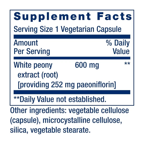 Life Extension Peony Immune Vegicaps 60 Vegicaps