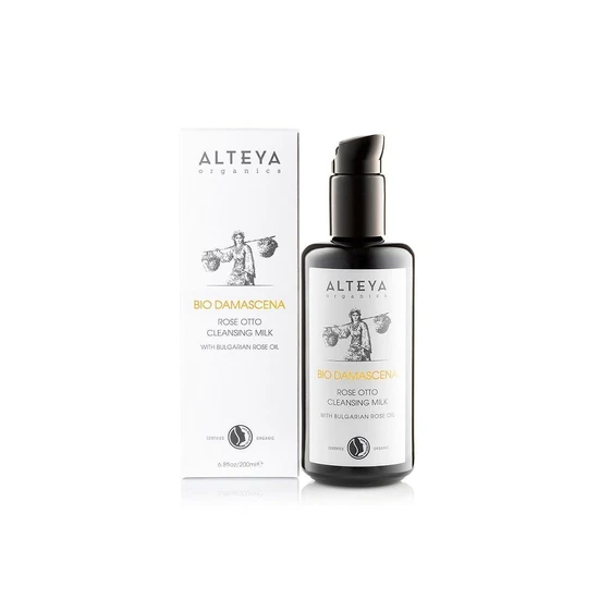Alteya Organics Bio Damascena Rose Otto Cleansing Milk 200ml
