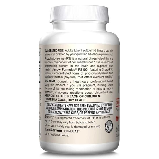 Jarrow Formulas PS 100 60 Softgels