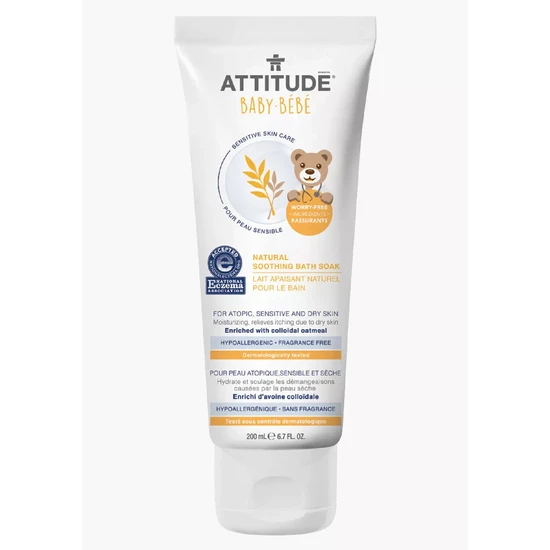Attitude Natural Soothing Bath Soak 240ml