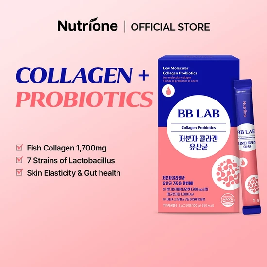 BB LAB Low Molecular Collagen Probiotics 25 Days Supply