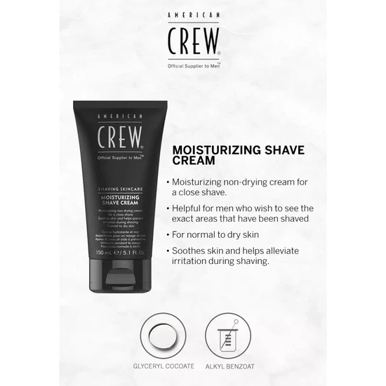 American Crew Moisturising Shave Cream 150ml
