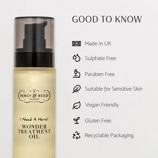 Percy & Reed I Need A Hero! Wonder Treatment Oil 50ml