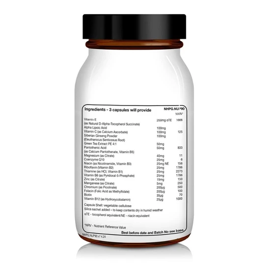 Natural Health Practice NHP Nutri Support Capsules 90 Capsules