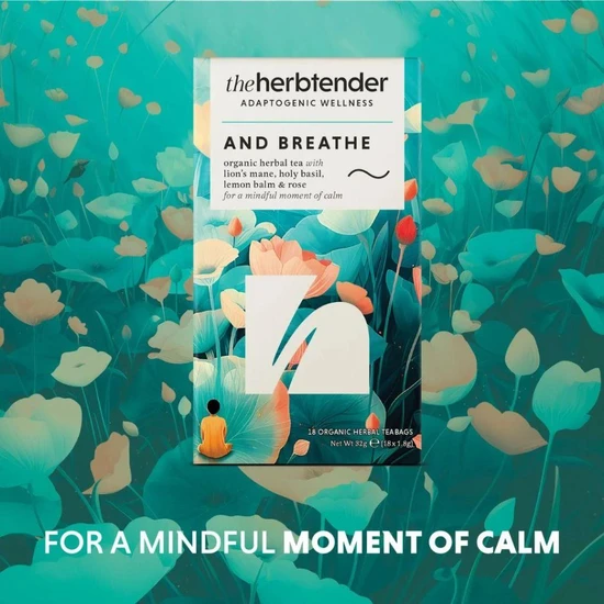 The Herbtender Breathe Organic Herbal Teabags 72 Teabags
