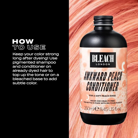 BLEACH LONDON Awkward Peach Conditioner 250ml