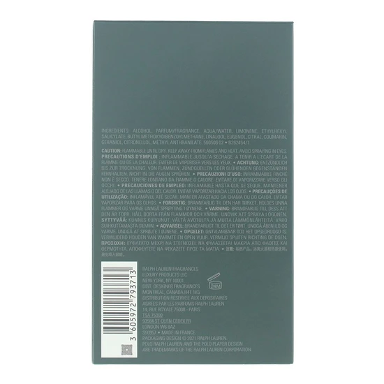Ralph Lauren Polo Cologne Intense 125ml