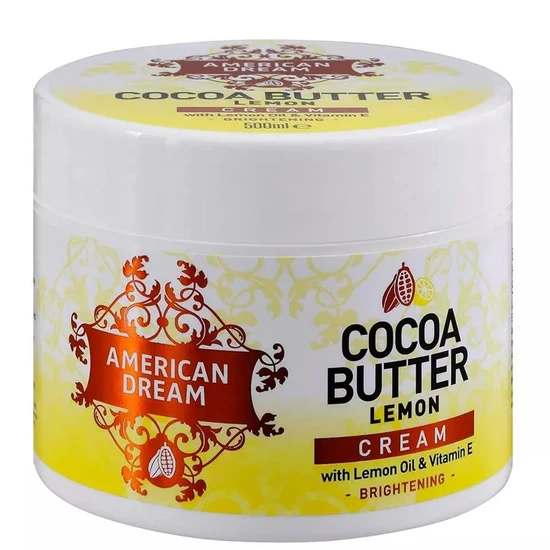 American Dream Cocoa Butter Cream With Lemon 150ml