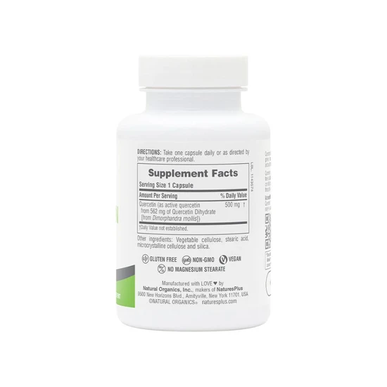 Nature's Plus PRO Quercetin 500mg Capsules 60 Capsules