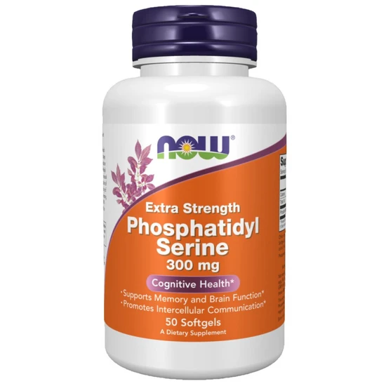NOW Foods Phosphatidyl Serine 300mg Extra Strength 50 Softgels