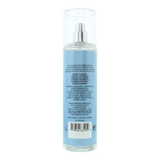Elizabeth Taylor Sparkling White Diamonds Body Mist 235ml