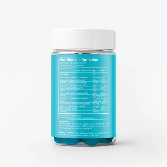 Charava UK Hair, Skin & Nails Gummies 60 Gummies