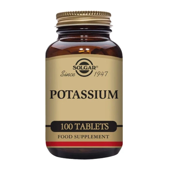 Solgar Potassium Tablets 100 Tablets