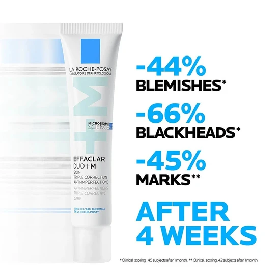 La Roche-Posay Effaclar Duo+M Anti-Blemish Corrective Gel Moisturiser 40ml