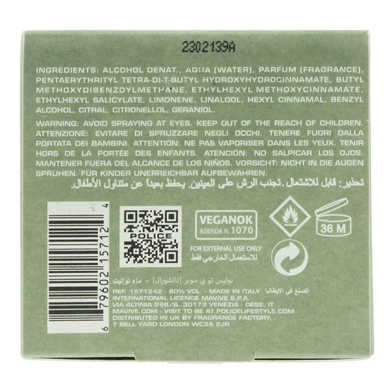 Police To Be Super Natural Eau De Toilette 40ml