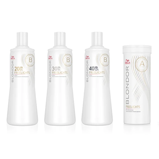 Wella Blondor Free Lights Developer 1000ml / 12% - 40 Vol