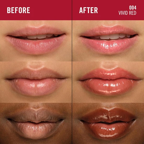 Rimmel Oh My Gloss! Lip Oil 004 Vivid Red