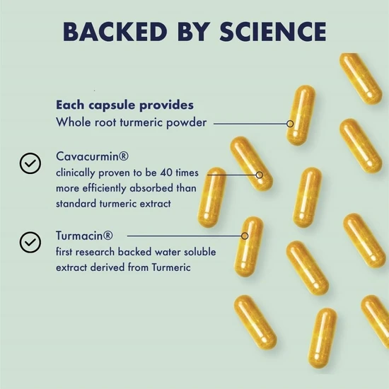 Higher Nature Turmeric Vegan Capsules 60 Capsules