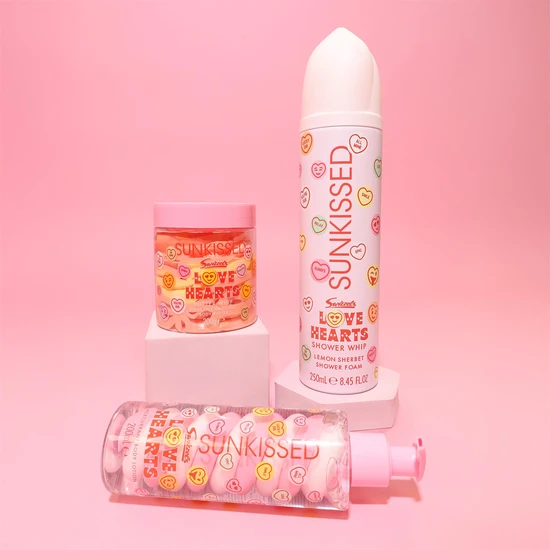 Sunkissed Love Hearts Mini Collection Bath & Body Gift Set